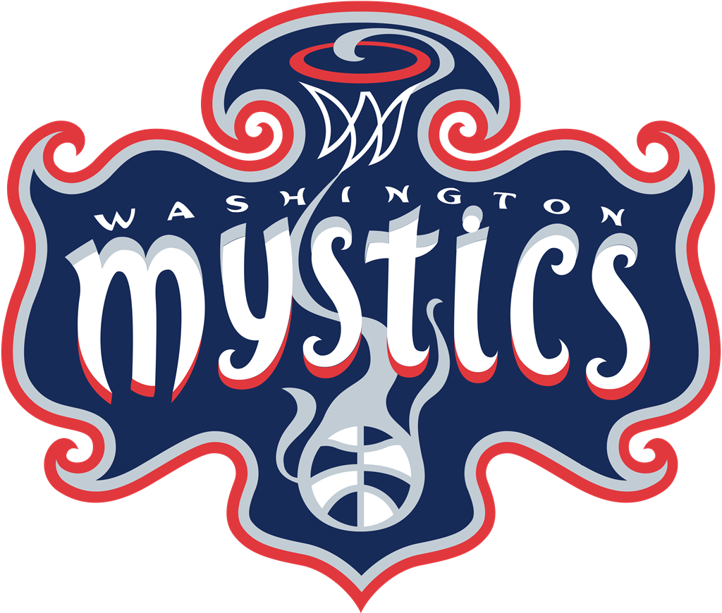 Washington Mystics logotype, transparent .png, medium, large