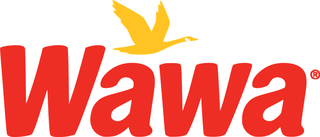 Wawa logotype, transparent .png, medium, large