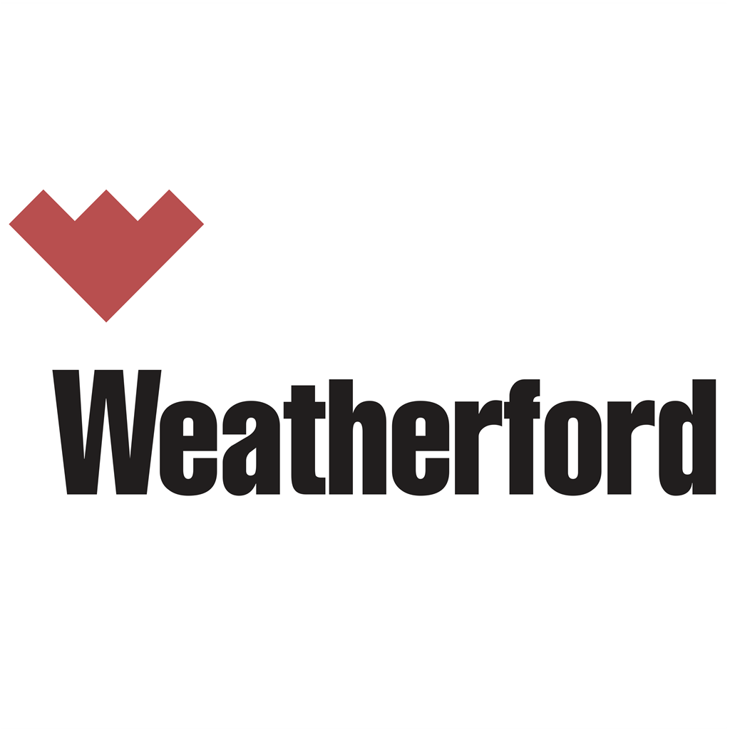 Weatherford logotype, transparent .png, medium, large
