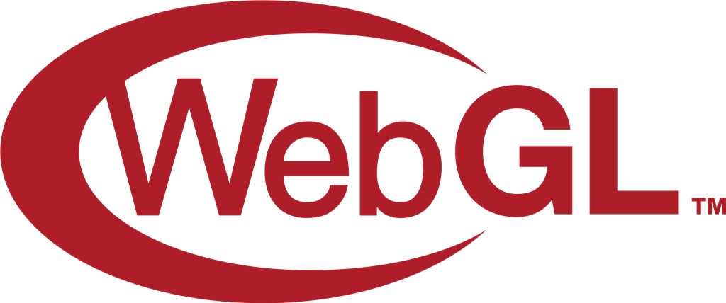 WebGL logotype, transparent .png, medium, large