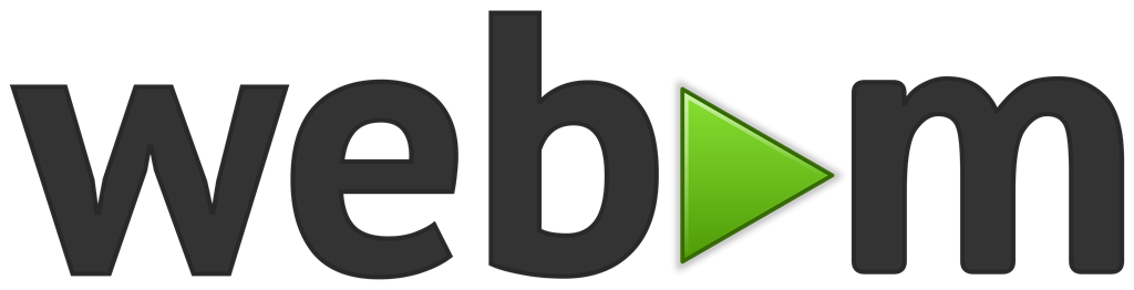 WebM logotype, transparent .png, medium, large