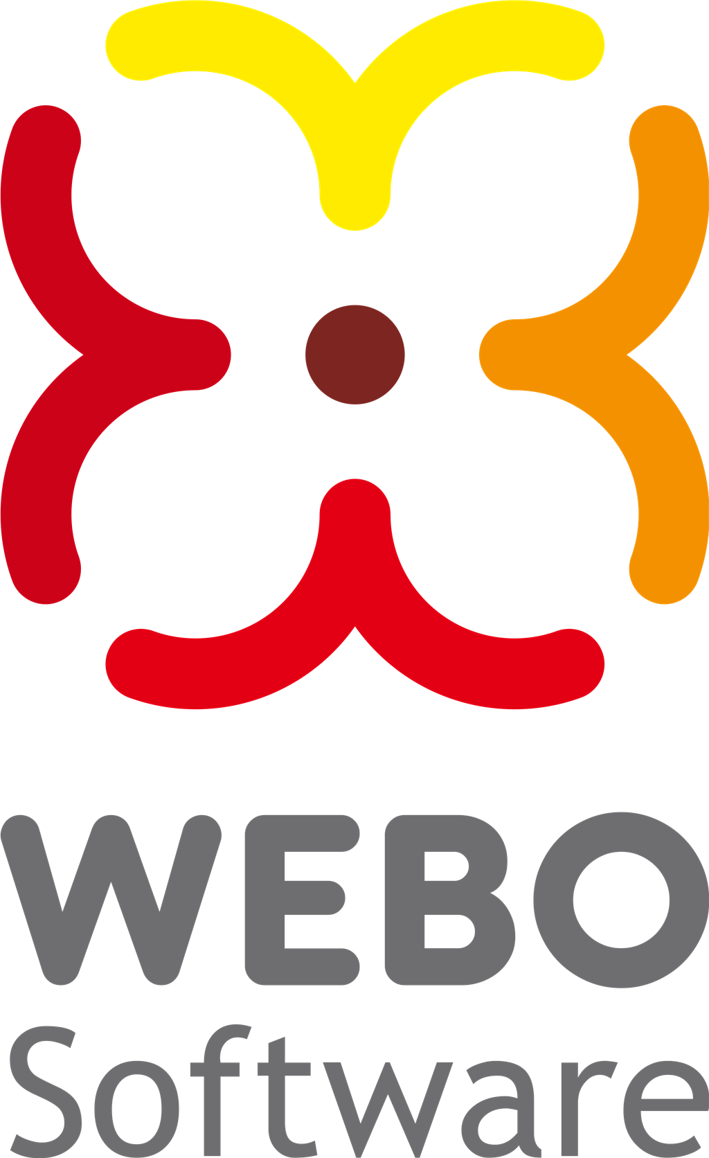 WEBO Software logotype, transparent .png, medium, large
