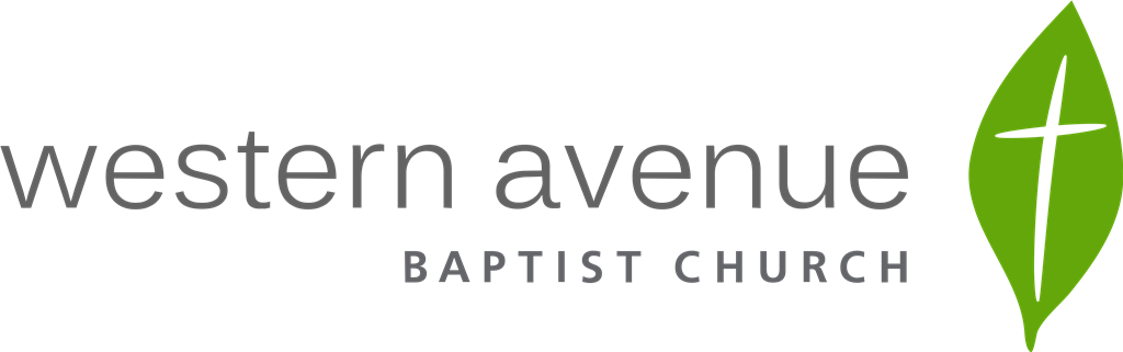 Western Avenue church logotype, transparent .png, medium, large