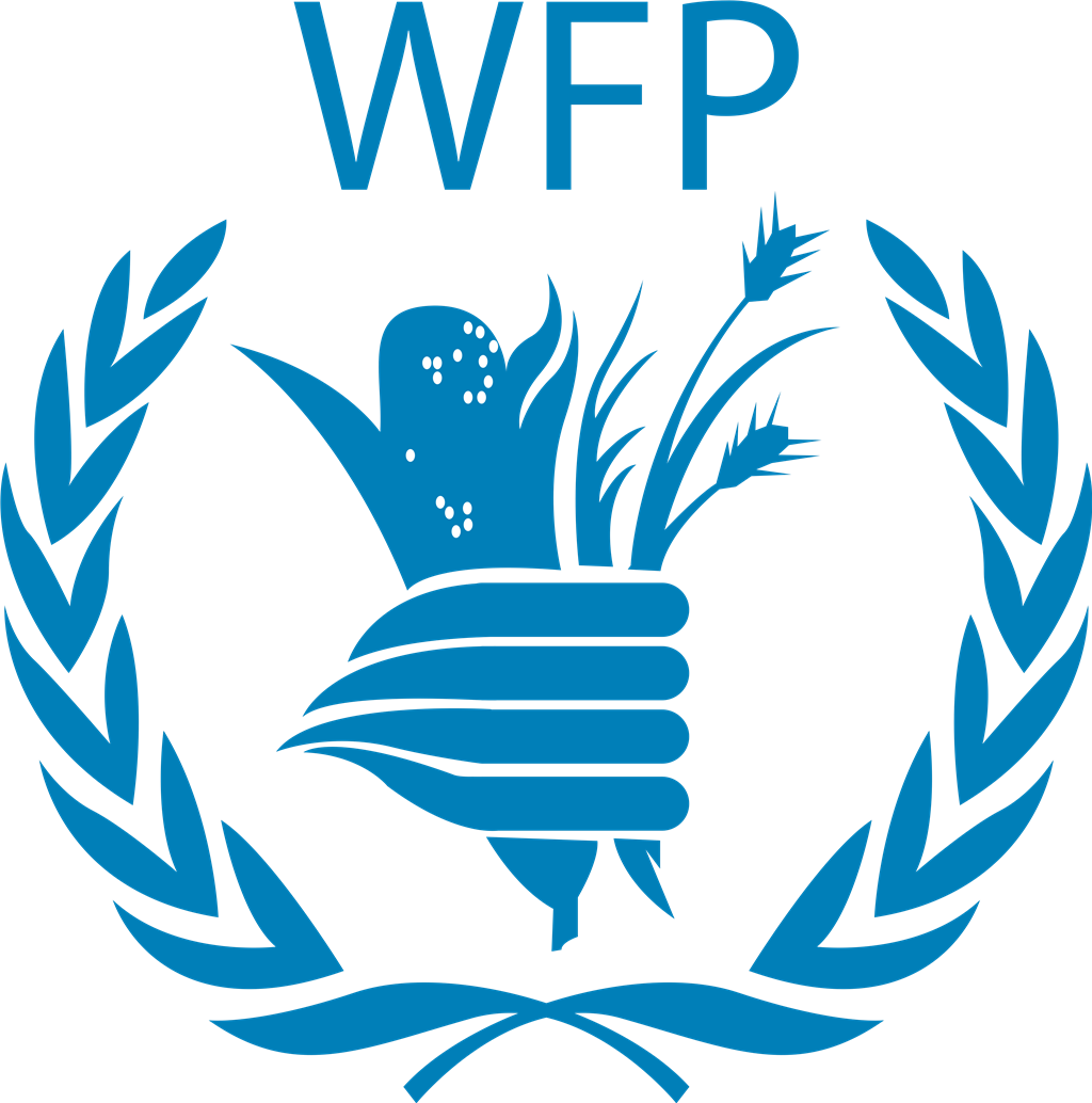 WFP (World Food Programme) logotype, transparent .png, medium, large