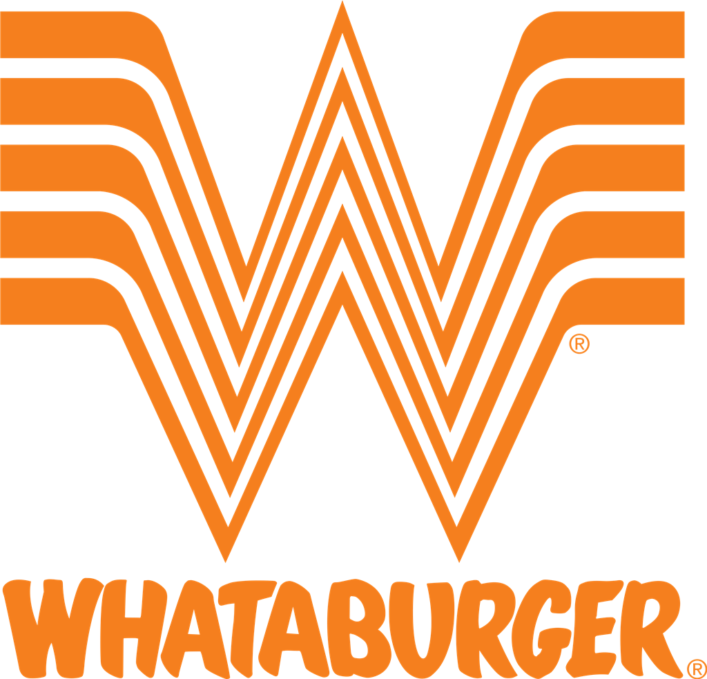 Whataburger logotype, transparent .png, medium, large