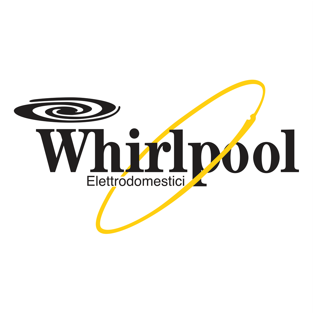 Whirlpool logotype, transparent .png, medium, large