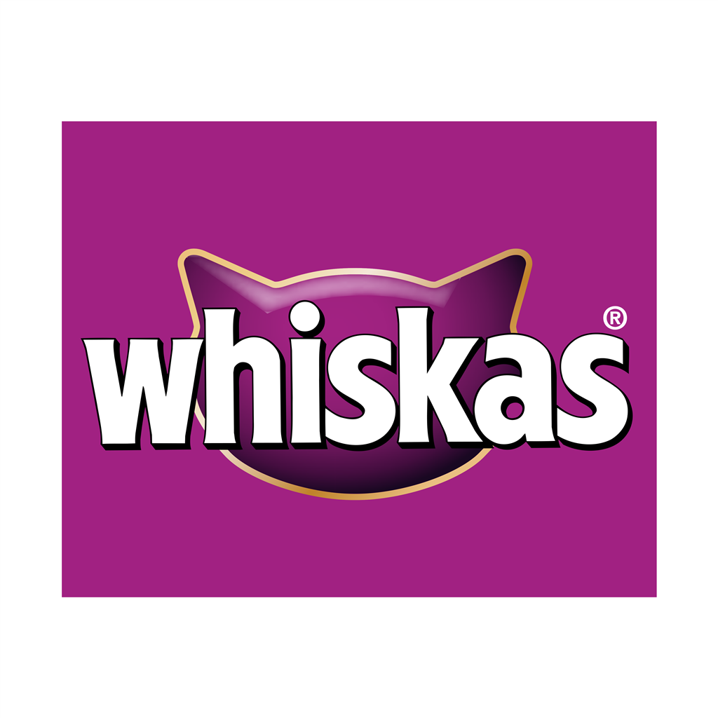Whiskas logotype, transparent .png, medium, large