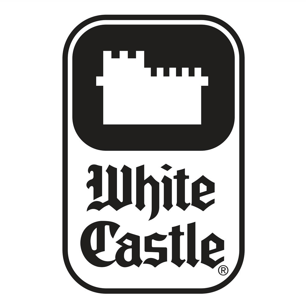 White Castle logotype, transparent .png, medium, large