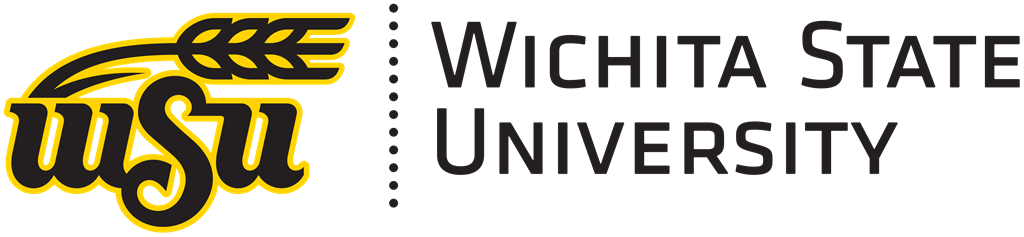 Wichita State University logotype, transparent .png, medium, large