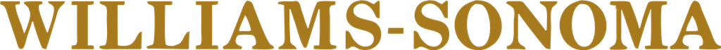 Williams-Sonoma logotype, transparent .png, medium, large