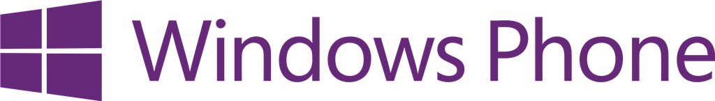 Windows Phone logotype, transparent .png, medium, large