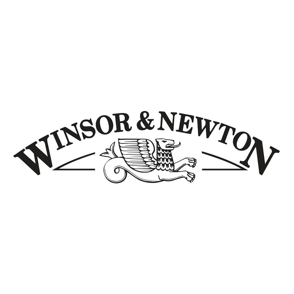 Winsor & Newton logotype, transparent .png, medium, large