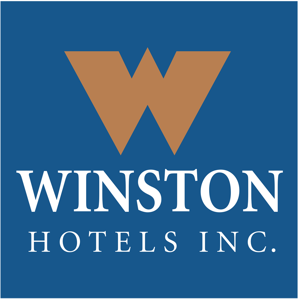 Winston Hotels logotype, transparent .png, medium, large