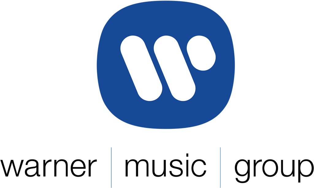 WMG (Warner Music Group) logotype, transparent .png, medium, large