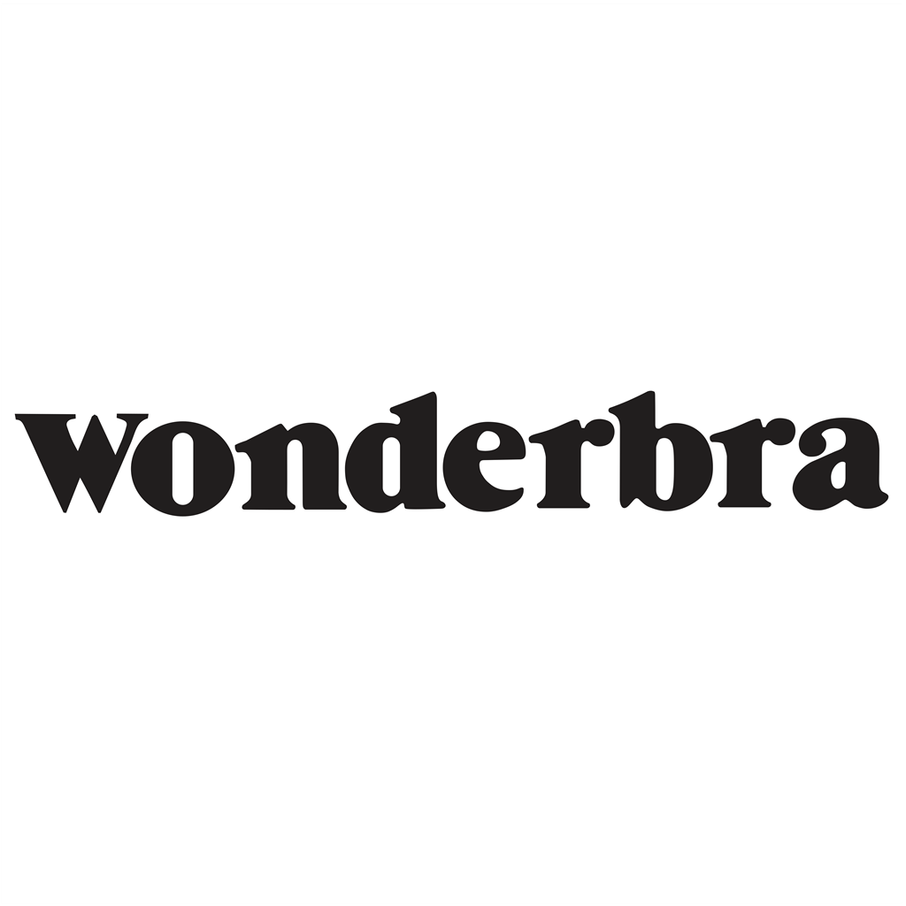 Wonderbra logotype, transparent .png, medium, large