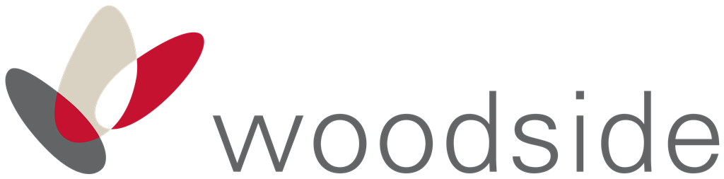Woodside logotype, transparent .png, medium, large