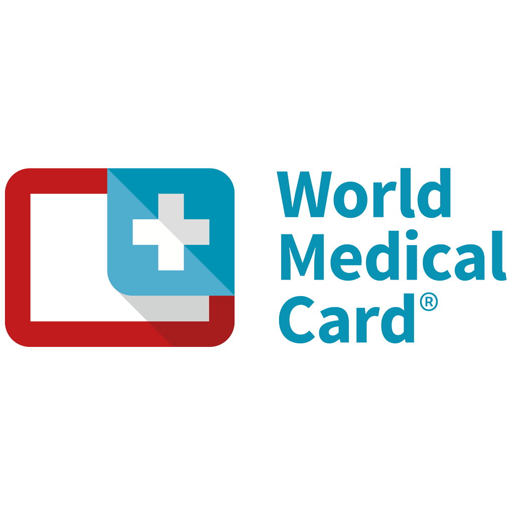 World Medical Card logotype, transparent .png, medium, large