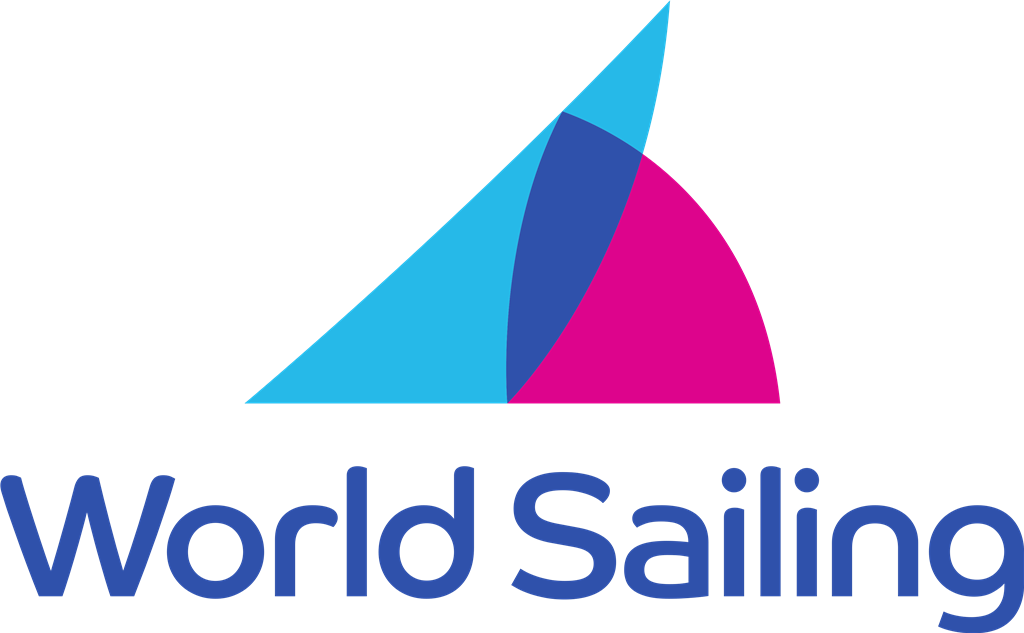 World Sailing logotype, transparent .png, medium, large