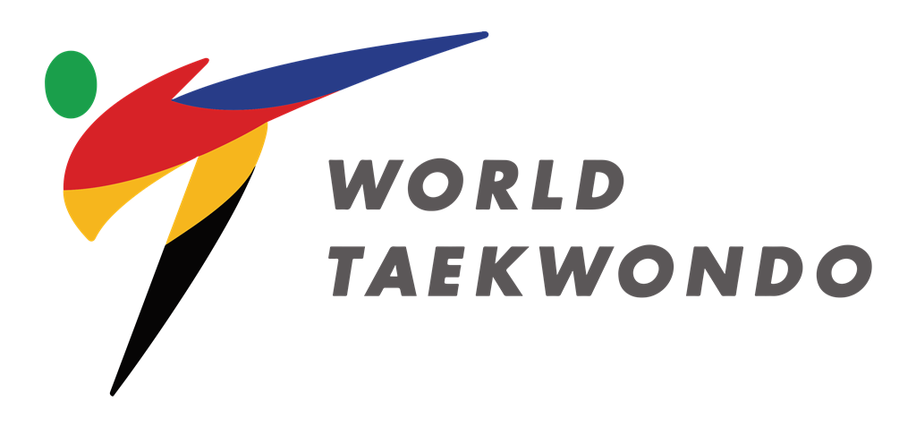 World Taekwondo logotype, transparent .png, medium, large