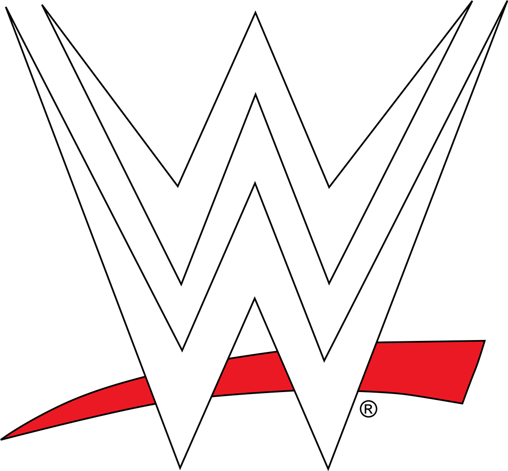 World Wrestling Entertainment logotype, transparent .png, medium, large