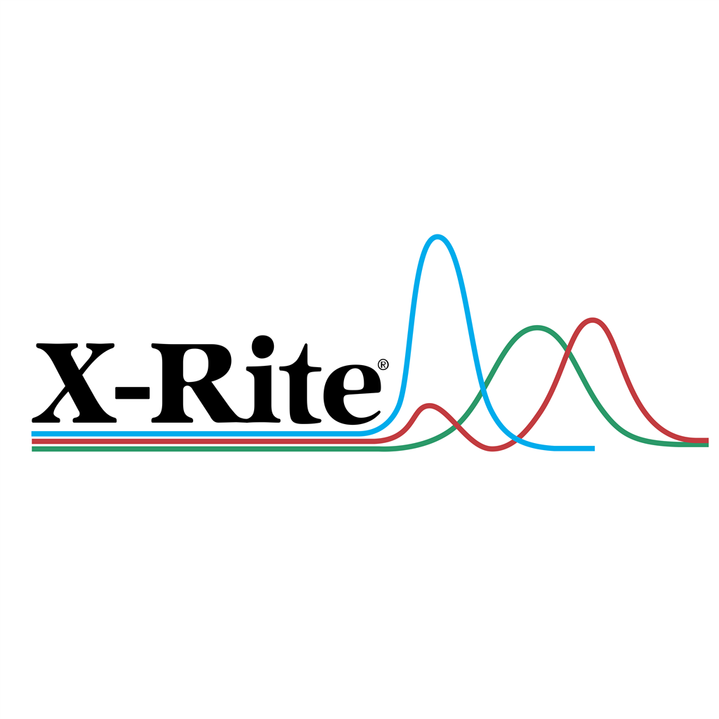 X Rite logotype, transparent .png, medium, large