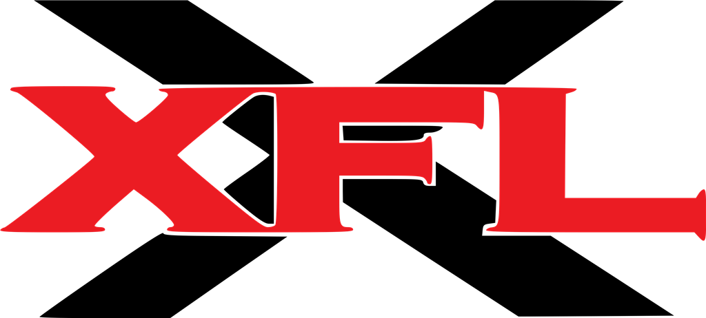 XFL logotype, transparent .png, medium, large