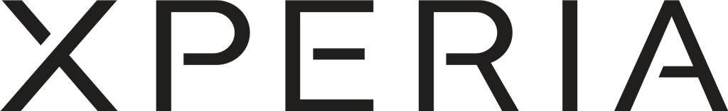 Xperia logotype, transparent .png, medium, large