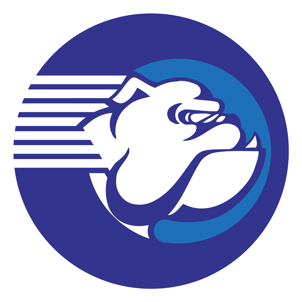 Yale Bulldogs logotype, transparent .png, medium, large