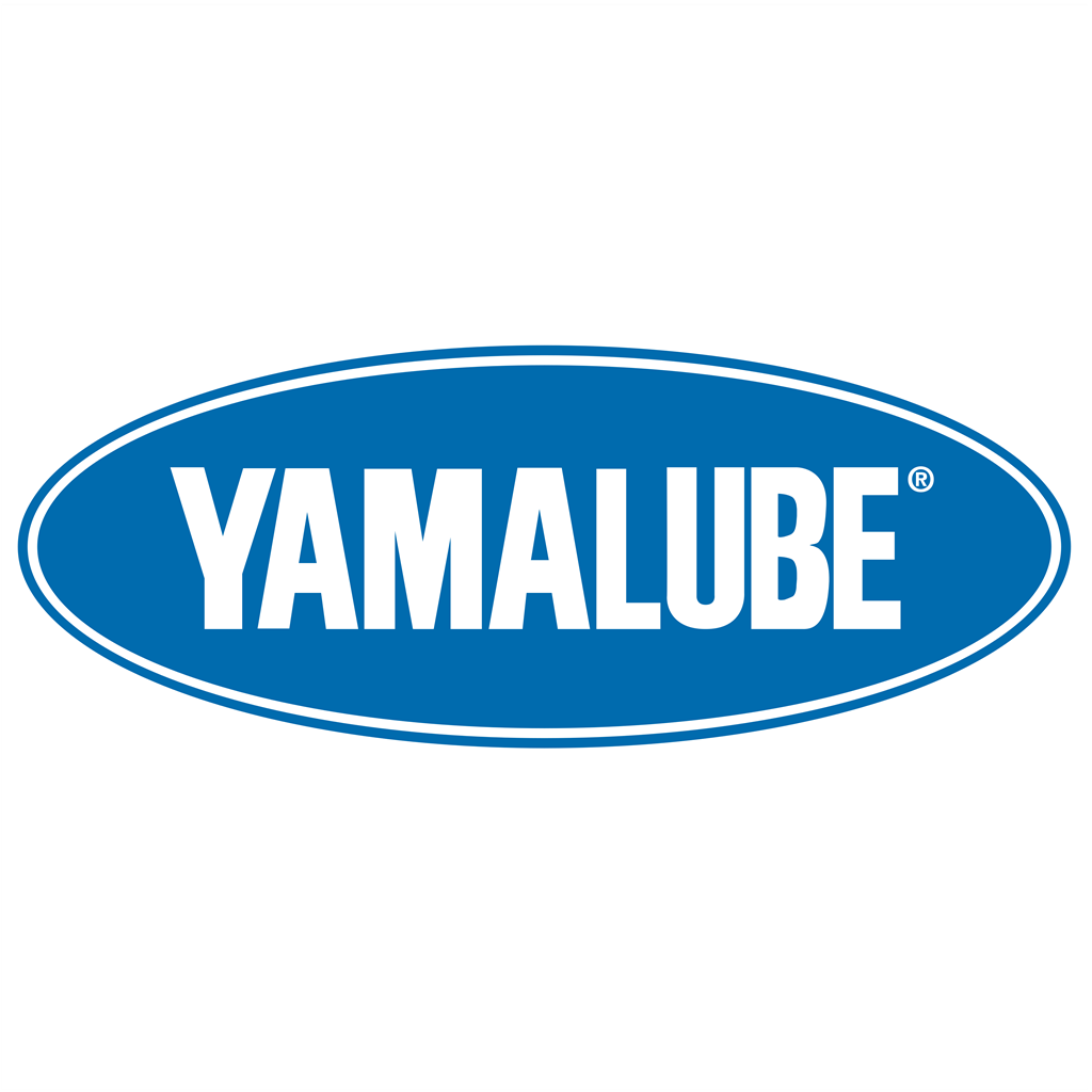 Yamalube logotype, transparent .png, medium, large