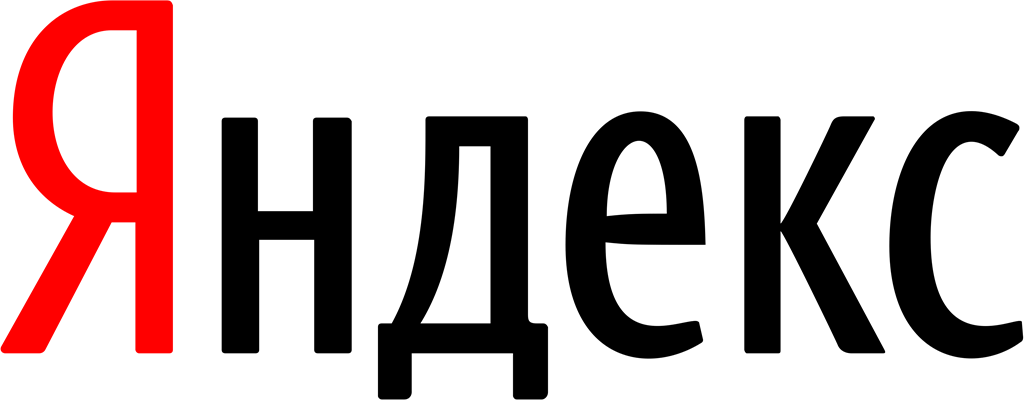 Yandex logotype, transparent .png, medium, large