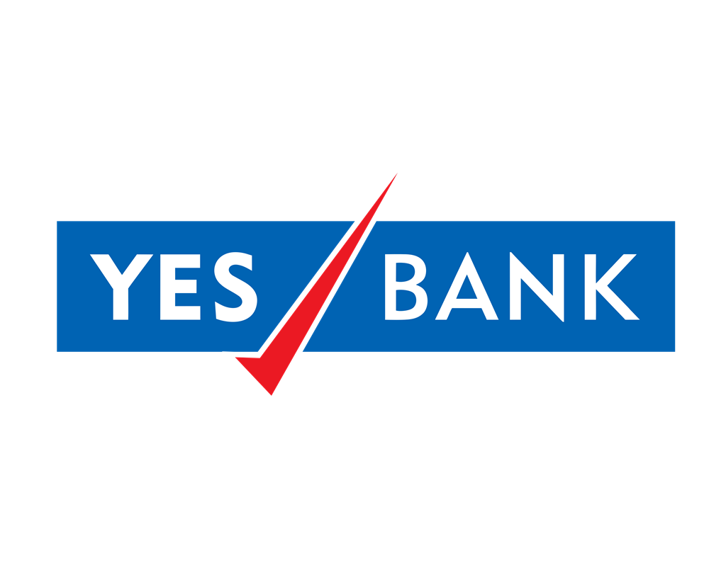 Yes Bank logotype, transparent .png, medium, large