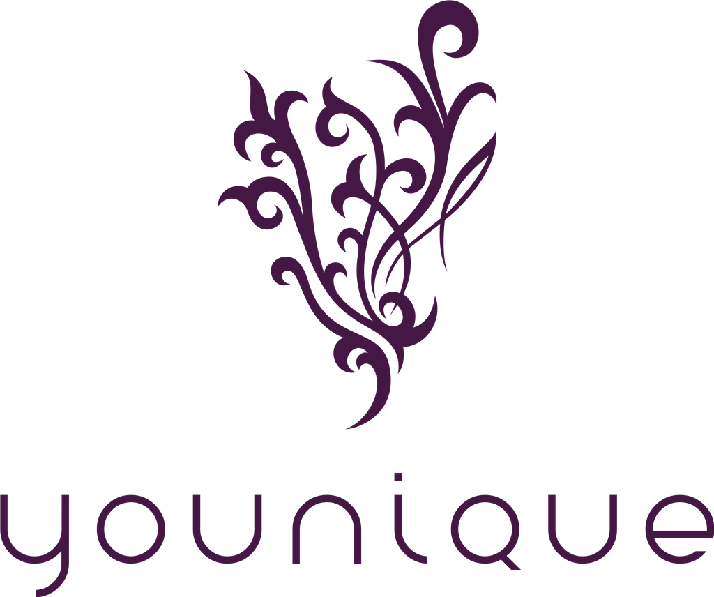 Younique logotype, transparent .png, medium, large