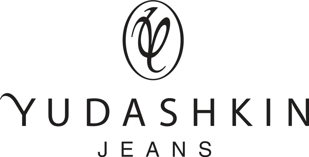 Yudashkin Jeans logotype, transparent .png, medium, large