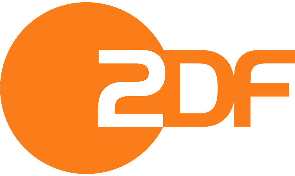 ZDF logotype, transparent .png, medium, large