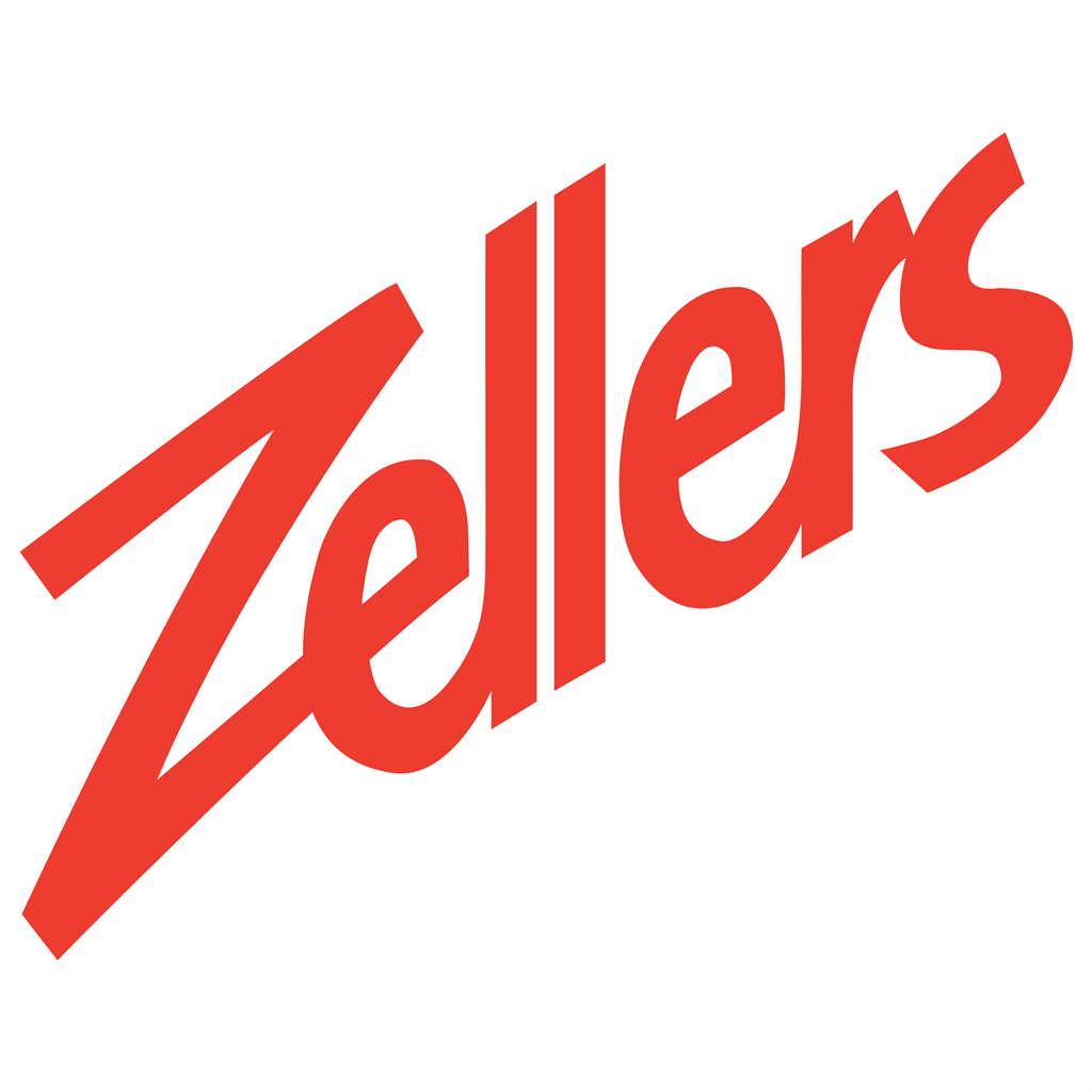 Zellers logotype, transparent .png, medium, large