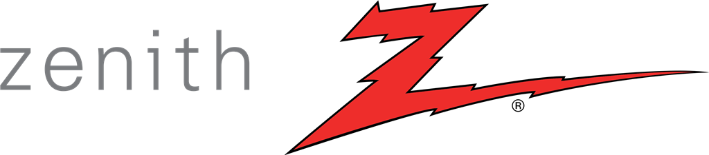 Zenith Electronics logotype, transparent .png, medium, large