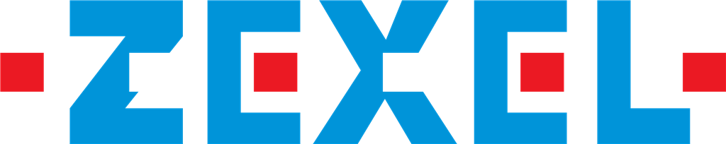 Zexel logotype, transparent .png, medium, large