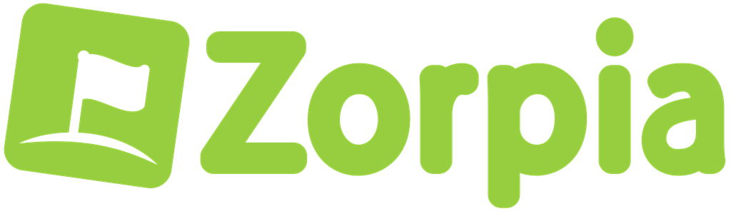 Zorpia logotype, transparent .png, medium, large